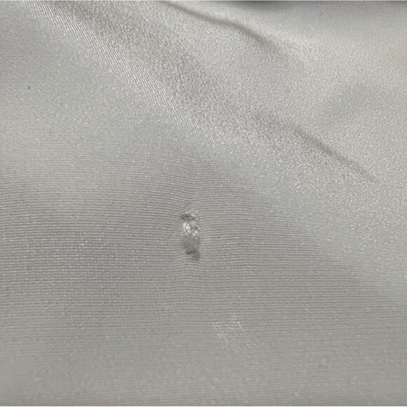 Alexandra Grecco Celine Gown Size 8 Ivory Wedding Dress Long Sleeve V Neck Train - Picture 15 of 16